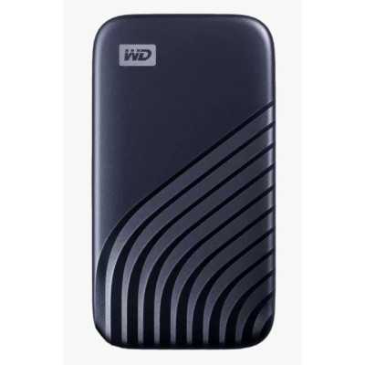 External SSD|WESTERN DIGITAL|My Passport|500GB|USB-C|Write speed 1000 MBytes/sec|Read speed 1050 MBytes/sec|Proprietary|WDBAGF50