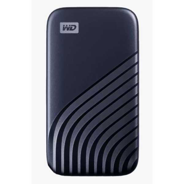 Išorinis SSD|WESTERN DIGITAL|Mano pasas|500GB|USB-C|Rašymo greitis 1000 MB/sek|Nuskaitymo greitis 1050 MB/sek|Patentuotas|WD