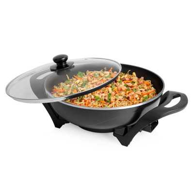 Tristar | PZ-9130 | Electric Wok | 1500 W | Stainless steel | 4.5 L | Number of programs | Black