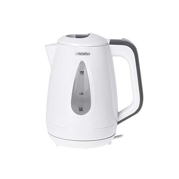 Kettle | MS 1261g | Electric | 2200 W | 1.7 L | Polypropylene | 360 rotational base | Grey