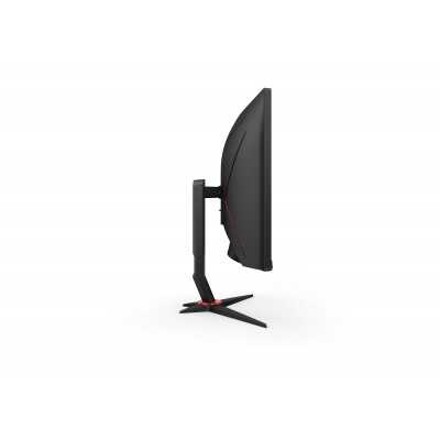 AOC | Gaming Monitor | CU34G2XP/BK | 34 " | VA | 3440 x 1440 pixels | 21:9 | 1 ms | Black | HDMI ports quantity 2 | 180 Hz