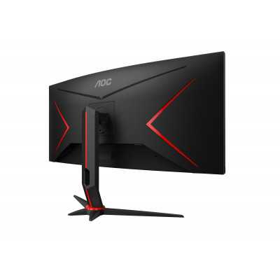 AOC | Gaming Monitor | CU34G2XP/BK | 34 " | VA | 3440 x 1440 pixels | 21:9 | 1 ms | Black | HDMI ports quantity 2 | 180 Hz