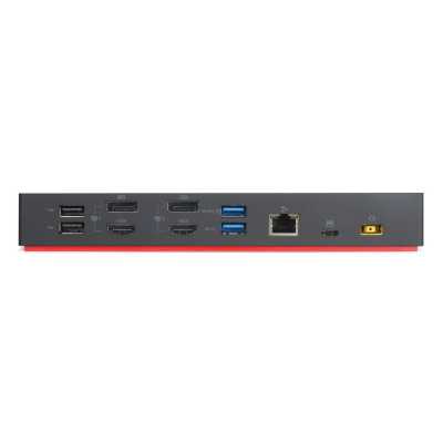 ThinkPad Hybrid USB A/C Dock 2xDisplayPort, 2xHDMI, 2x3840x2160-60Hz, 1Gbit LAN, 1xUSB-C Front 5xUSB-A 2xUSB2.0 3xUSB3.0 (EU)