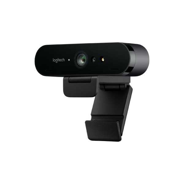 Logitech BRIO Webcam with 4K Ultra HD video & RightLight 3 with HDR