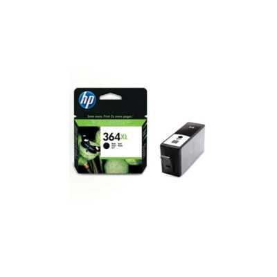 HP 364XL High Capacity Black Ink Cartridge, 550 pages, for HP Photosmart e-All-in-One, Premium, Plus, C5380 (replaces CB321EE)