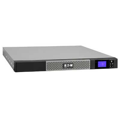 Eaton 5P 850VA/600W line-interactive UPS, 4 min@full load, rackmount 1U