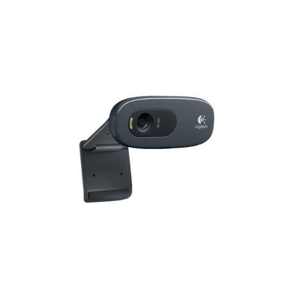 Logitech HD Webcam C270, Web camera colour, 1280 x 720, audio, USB 2.0