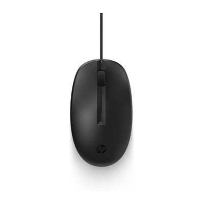 HP 128 USB Wired Laser Mouse - Black