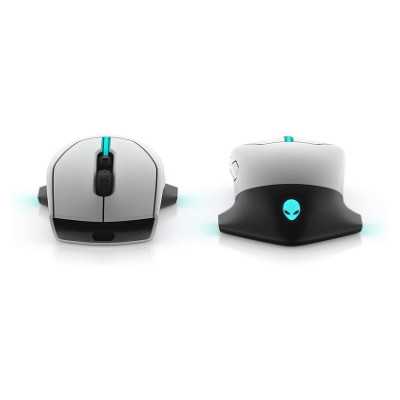 Alienware 610M Wired / Wireless Gaming Mouse - AW610M (Lunar Light)