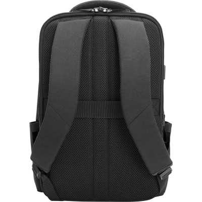 HP Executive 16 Backpack, Water Resistant, Expandable - Black, Grey