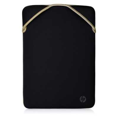 HP 15.6 Reversible Sleeve Black, Gold