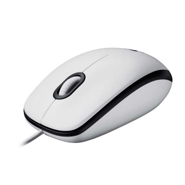 Logitech Mouse M100 (910-006764), White