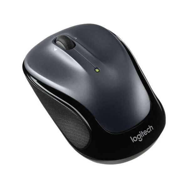 Logitech M325s (910-006812) mouse RF Wireless Optical 1000 DPI, Black/Dark Grey