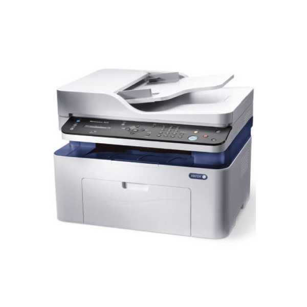 WorkCentre 3025NI, A4, Copy/Print/Scan/Fax, ADF, 20ppm, 15K monthly, 128Mb, 8.5 sec, 150 sheets, USB 2.0, WiFi, Ethernet