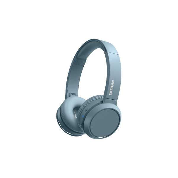 PHILIPS belaidės ant ausinės įdedamos ausinės TAH4205BL/00 Bluetooth , Integruotas mikrofonas, 32 mm tvarkyklės / uždara, mėlyna