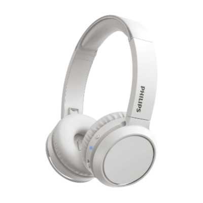 PHILIPS Wireless On-Ear Headphones TAH4205WT/00 Bluetooth , Built-in microphone, 32mm drivers/closed-back, White