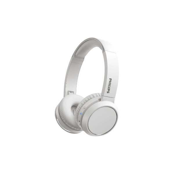 PHILIPS Wireless On-Ear Headphones TAH4205WT/00 Bluetooth , Built-in microphone, 32mm drivers/closed-back, White