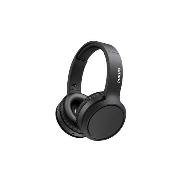 Philips Wireless Headphones TAH5205BK/00, Bluetooth, 40 mm drivers/closed-back, Compact folding, Black