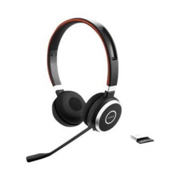 Jabra Evolve 65 SE UC, stereofoninis, be stovo, USB-A