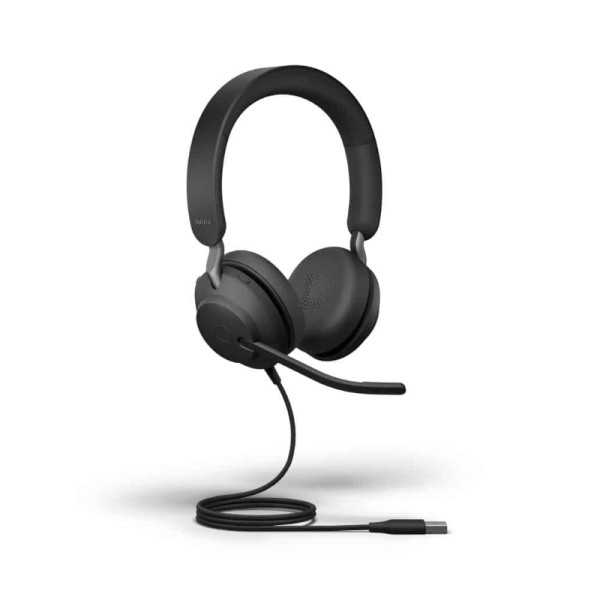 Jabra Evolve2 40 SE MS Stereo, USB-A, be stovo