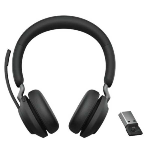 Jabra Evolve2 65 MS Stereo, be stovo, USB-A