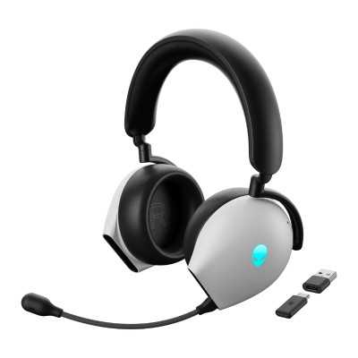 Alienware Tri-Mode Wireless Gaming Headset | AW920H (Lunar Light)