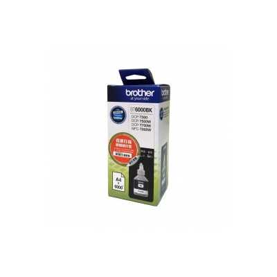 BROTHER BT6000BK BLACK INK BOTTLE 6000 P