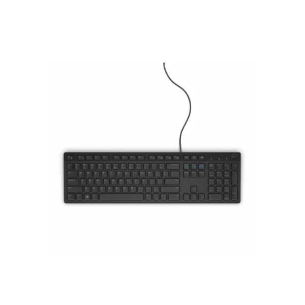 Dell “ daugialypės terpės klaviatūra-KB216 – estiška (QWERTY) – juoda