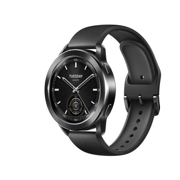 Watch S3 | Smart watch | AMOLED | 1.43 | Waterproof | Black