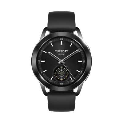 Watch S3 | Smart watch | AMOLED | 1.43 | Waterproof | Black