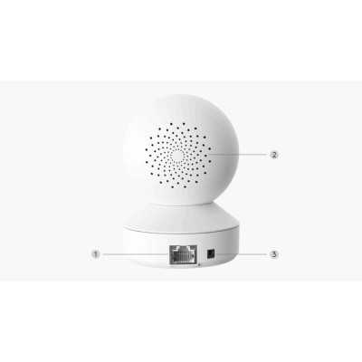 Reolink Super HD Smart Home WiFi IP Camera E Series E330 Reolink PTZ 4 MP 4mm/F2.0 H.264 Micro SD, Max. 256 GB