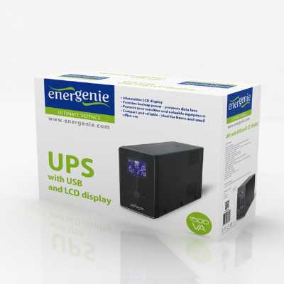 EnerGenie | UPS with USB and LCD display | EG-UPS-035 | 2000 VA | 1200 W | V