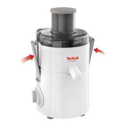 TEFAL | Juicer | ZE370138 Fruitelia Plus | White/Pepper | 350 W | Number of speeds 2 + Pulse