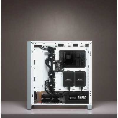 Corsair | Tempered Glass Mid-Tower ATX Case | iCUE 4000X RGB | Side window | Mid-Tower | White | Power supply included No | ATX