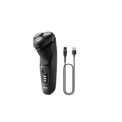 Shaver | S3244/12 | Operating time (max) 60 min | Wet & Dry | Lithium Ion | Black