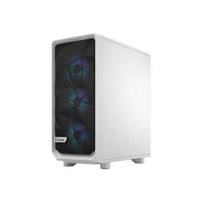 Fractal Design | Meshify 2 Compact RGB | Side window | White TG Clear | Mid-Tower | Power supply included No | ATX