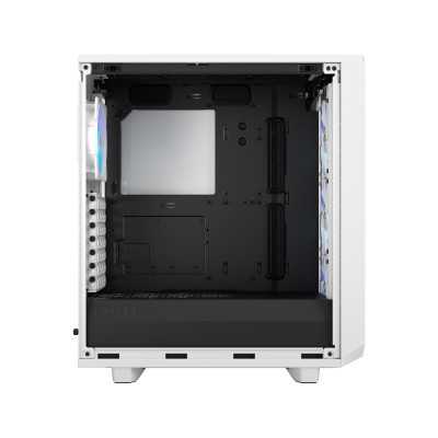 Fractal Design | Meshify 2 Compact RGB | Side window | White TG Clear | Mid-Tower | Power supply included No | ATX