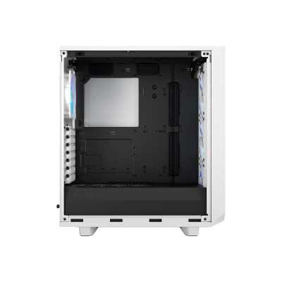 Fractal Design | Meshify 2 Compact RGB | Side window | White TG Clear | Mid-Tower | Power supply included No | ATX