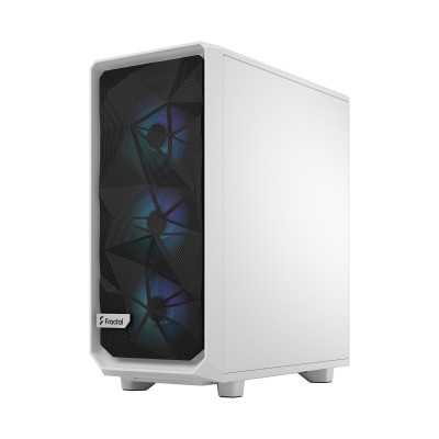 Fractal Design | Meshify 2 Compact RGB | Side window | White TG Clear | Mid-Tower | Power supply included No | ATX