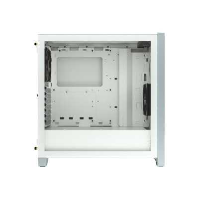 Corsair | Computer Case | 4000D | Side window | White | ATX | Power supply included No | ATX