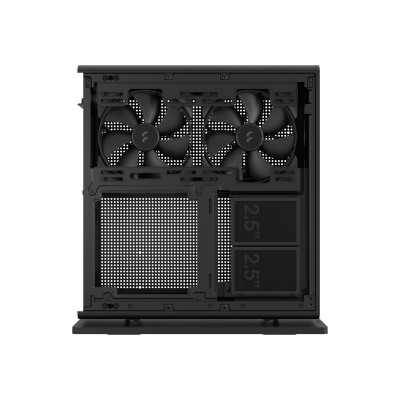 Fractal Design | Ridge | FD-C-RID1N-11 | Black | Mini ITX | Power supply included No | SFX, SFX-L