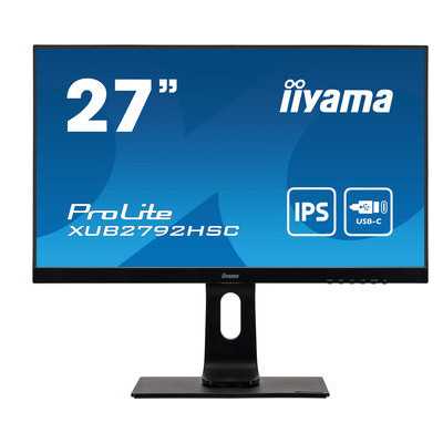 iiyama ProLite XUB2792HSC-B1 - LED monitor - 27" - 1920 x 1080 Full HD (1080p) @ 75 Hz - IPS - 250 cd / m - 1000:1 - 4 ms - HDMI