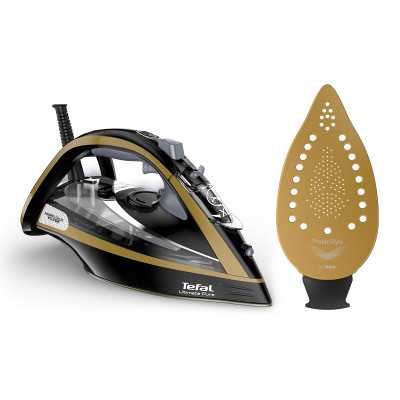 Tefal FV9865E0 Ultimate Pure Iron, Gold/Black