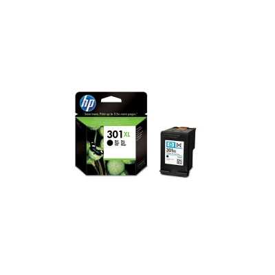 HP 301XL High Capacity Black Ink Cartridge, 480 pages, for HP Deskjet 1000, 1050, 2050, 3000, 3050