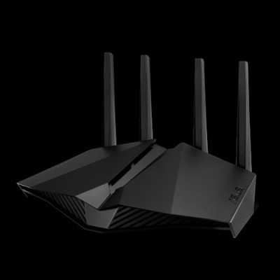 Asus | Router | RT-AX82U | 802.11ax | 574 + 4804 Mbit/s | 10/100/1000 Mbit/s | Ethernet LAN (RJ-45) ports 4 | Mesh Support Yes |