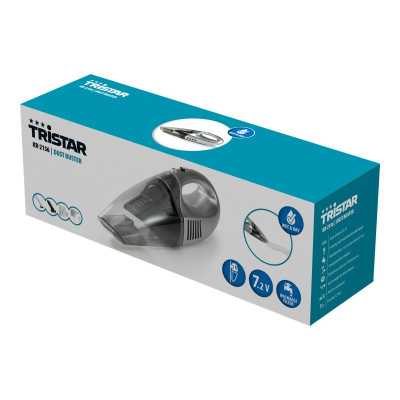 Tristar | Vacuum cleaner | KR-2156 | Cordless operating | Handheld | - W | 7.2 V | Operating time (max) 15 min | Grey | Warranty