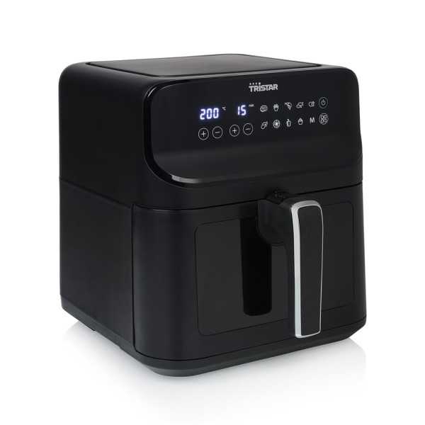 Tristar Airfryer | FR-9037 | Galia 1350 W | Talpa 6,2 L | Juoda