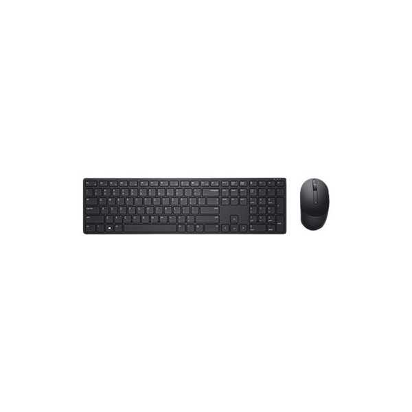 Dell KM5221W Pro | Keyboard and Mouse Set | Wireless | Ukrainian | Black | 2.4 GHz