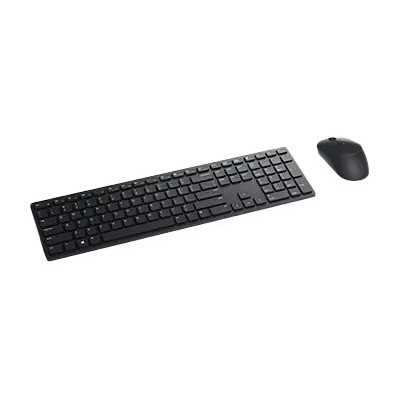 Dell KM5221W Pro | Keyboard and Mouse Set | Wireless | Ukrainian | Black | 2.4 GHz