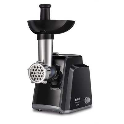 TEFAL | Meat mincer | NE105838 | Black | 1400 W | Number of speeds 1 | Throughput (kg/min) 1.7 | The set includes 3 stainless st